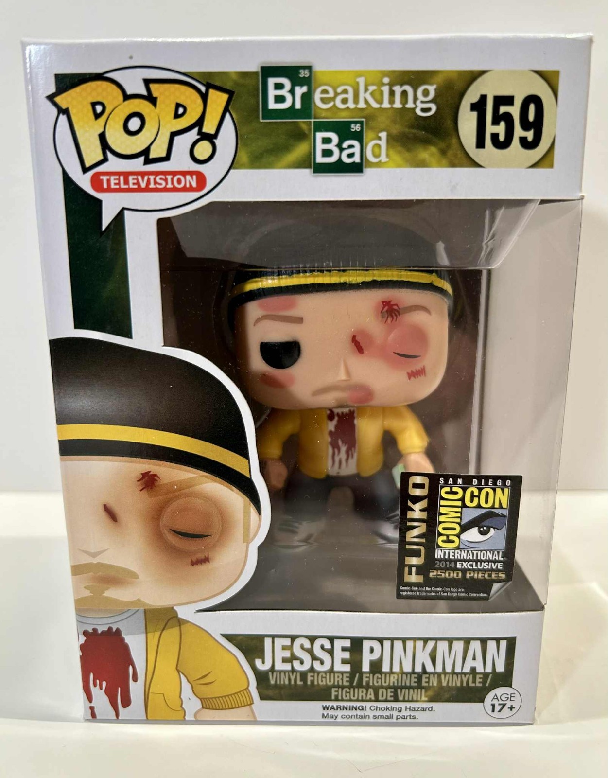 Beat Up Jesse Pinkman 159 Breaking Bad 2014 Sdcc Exclusivo Funko ¡Pop! Vinilo