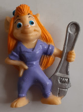 Kellogg's Cereal Disney Chip n Dale Rescue Rangers 1991 Gadget Hackwrench PVC