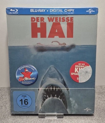 Der Weisse Hai - Jaws - Steelbook Blu-ray - OOP - NEU & OVP - Bild 1 von 2