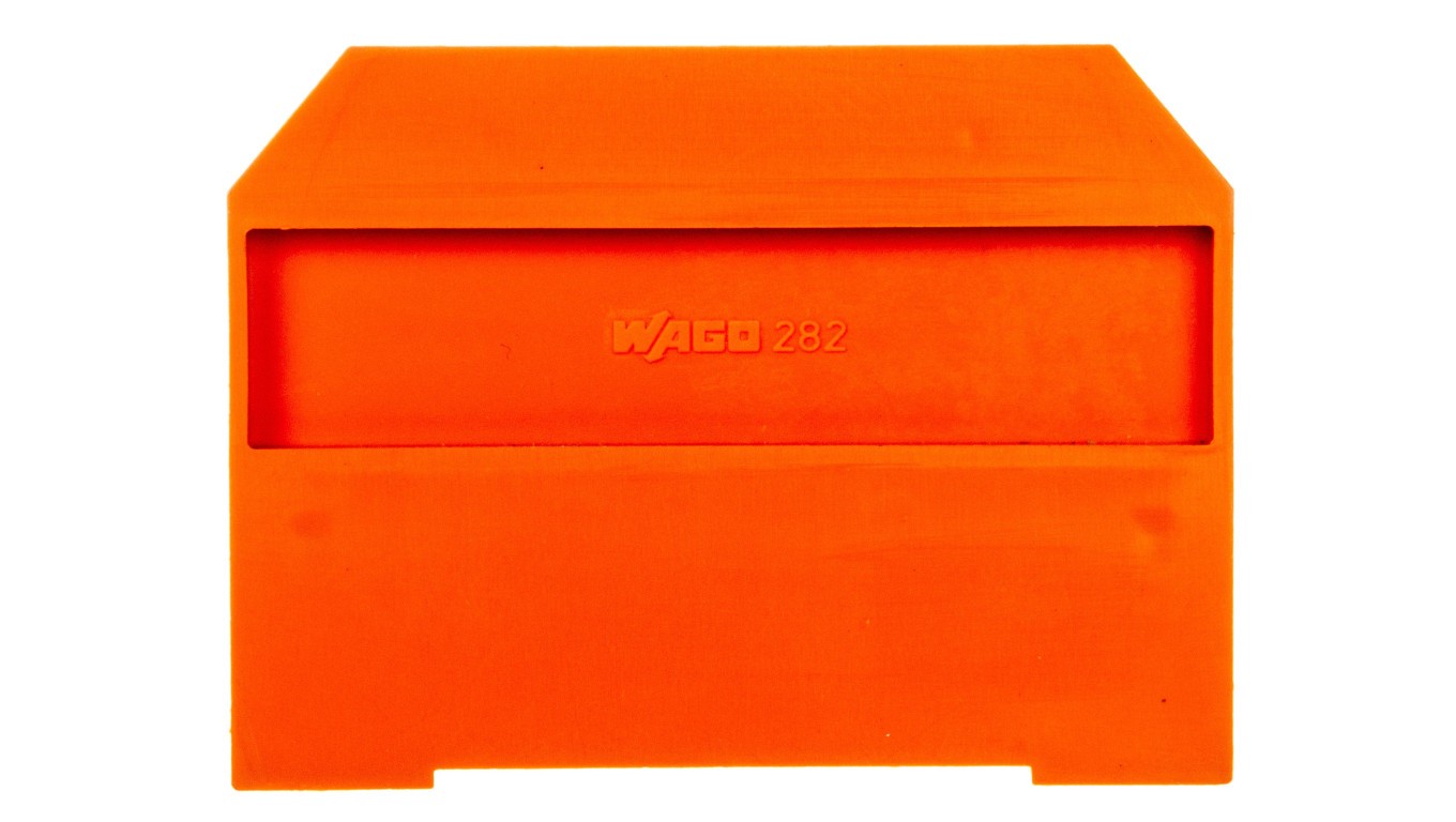 End panel orange 282-312/25pcs