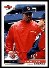 Brian Jordan 1996 Score #22 Cardinals MLB READ FREE SHIPPING AutographDen