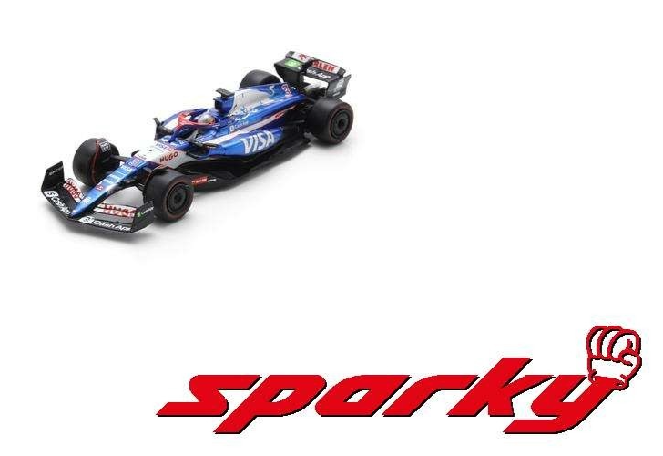 Y372 Spark 1:64 Visa Cash App RB Formula One Team VCARB 01 No.3 2024 Ricciardo