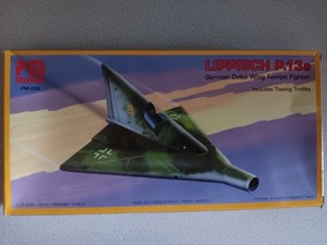 PM Model PM-224 Lippisch P.13a Model Kit 1/72 Scale