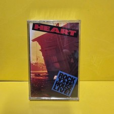Heart - Rock The House "Live" - 1991 - C4-95797 - New - Sealed - Cassettes