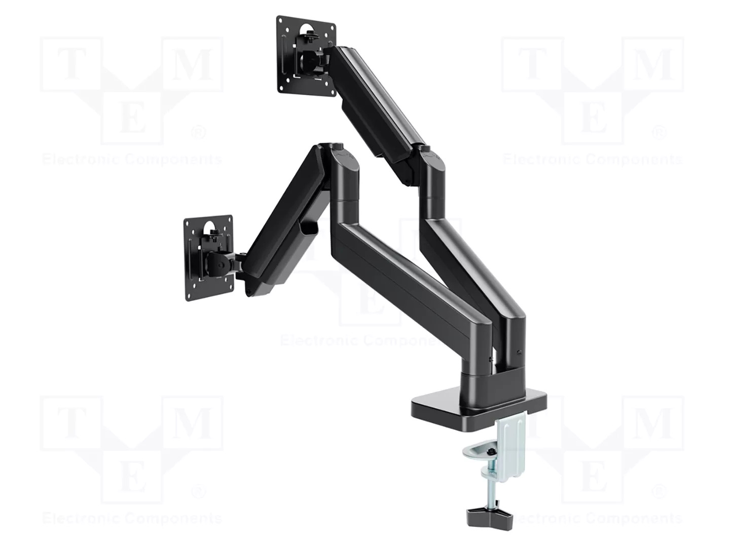 Brazo De Monitor Doble Ajustable Gembird Ma-da2-06 Para Escritorio, De 17 A 32 Pulgadas, Color Negro - Imagen 2