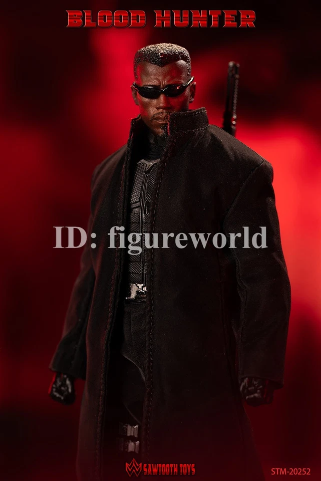 Pre-order Sawtooth Toys STM-20252 1/12 Blade Man Vampire Hunter 6" Action Figure - Image 2 of 4