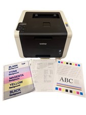 Brother HL-3170CDW Color Laser Printer 26K Pages Drums 0% Working Tested