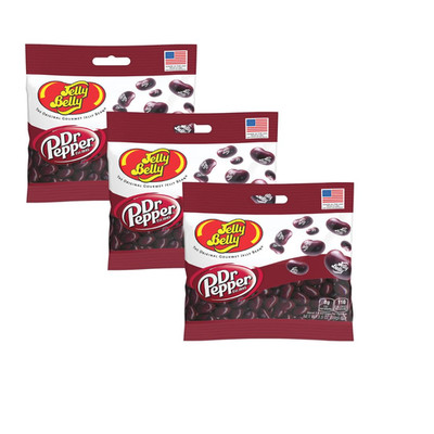 Jelly Belly Dr. Pepper Jelly Beans- 3 Pack - 3.5 Oz Each, Beverage (Dr Pepper)