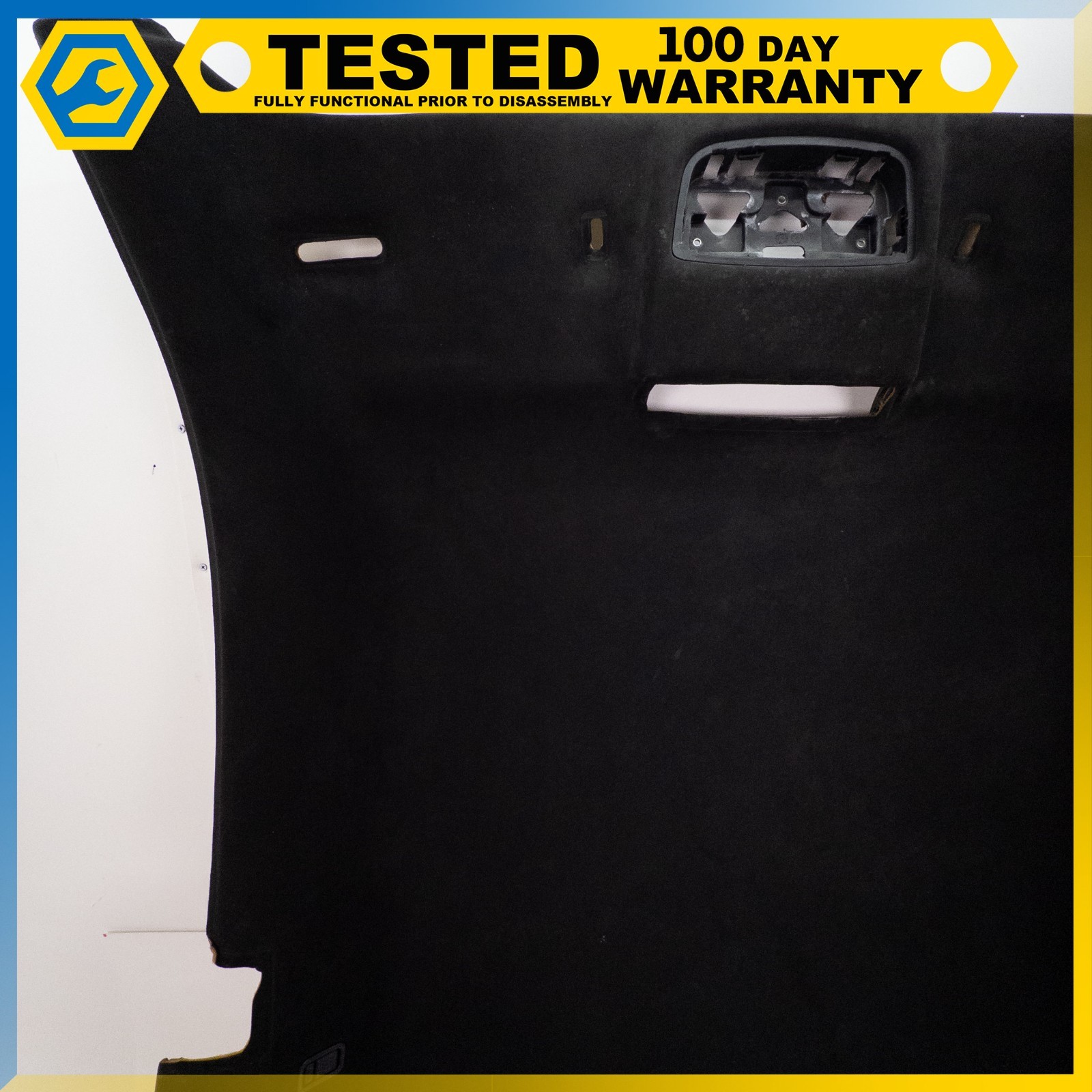 08-19 MASERATI GRANTURISMO HARDTOP HEADLINER COVER ROOF TRIM BLACK OEM