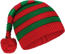 Classic Plush Velvet Santa Hat for Adults Christmas Holiday Party Costume