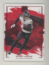 2023 Impeccable Red #4 Drake London Atlanta Falcons 1/8