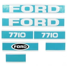 Decal Set 7710 1981-86 Vinyl fits Ford 7710 83928799 EBPN16605NA