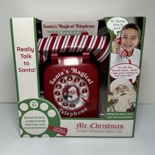 Mr. Christmas Santa  s Interactive Magical Telephone Brand New In Box