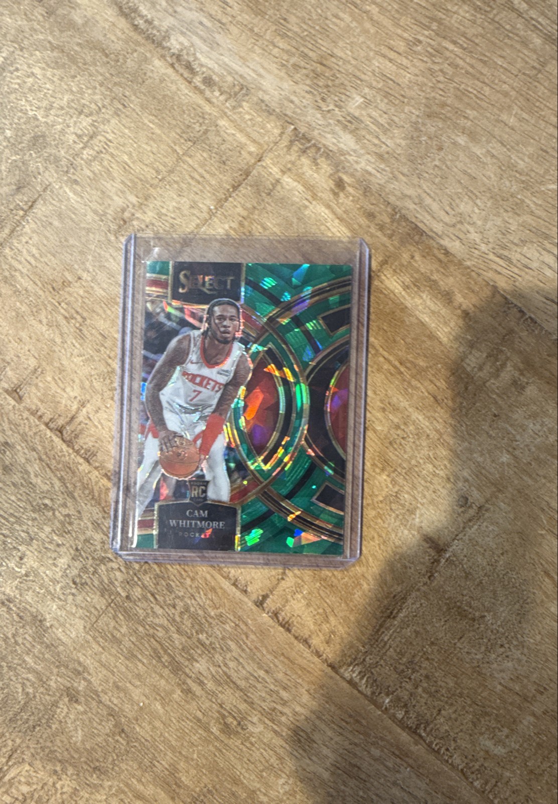 2023-24 Panini Select - Premier Level Cam Whitmore #118 Green Ice Prizm (RC)