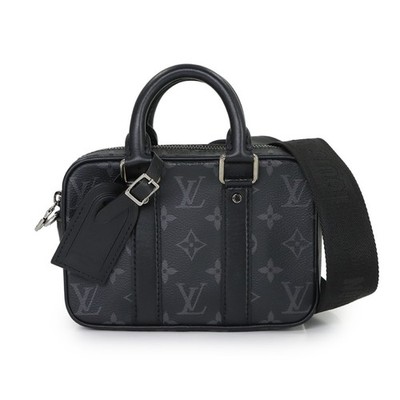 LOUIS VUITTON Monogram Eclipse Nano PDV Hand Shoulder Bag M82770 90320207
