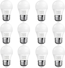 "25 Watt Light Bulbs Equivalent, A15 25W Light Bulb 2700K Soft White E26 3W LE..
