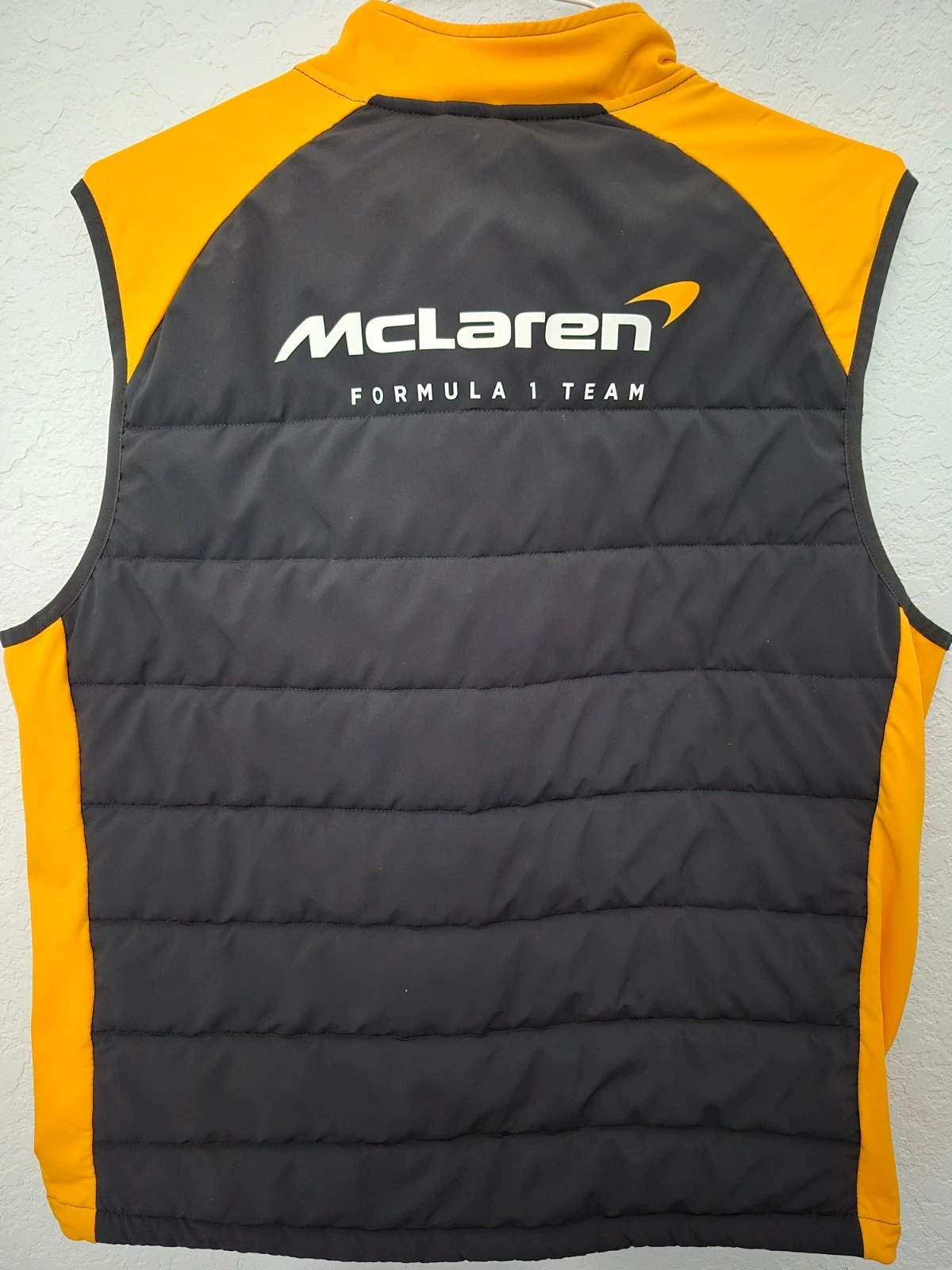 Official McLaren Castore Formula 1 Racing Puffy Vest men's XL, F1 - product detail image 3