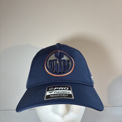 Fanatics Authentic Pro Edmonton Oilers Blue NHL Strap Back Hat