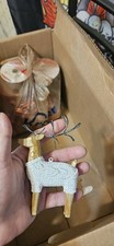 Rustic Reindeer Ornament