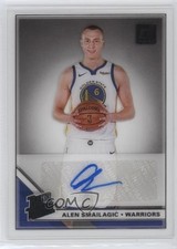 2019-20 Panini Clearly Donruss Rated Rookie Alen Smailagic #CA-ASM Auto 0ud4