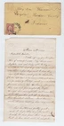 1864 Marion County, Indiana - QUAKER CIVIL WAR LETTER - Substitutes Avoid Draft!