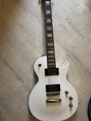 VSG Eruption White Electric Guitar 6 String ESP EMG Pickups
