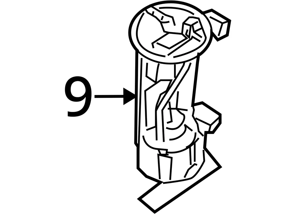 Conjunto de bomba de combustible eléctrica Nissan Armada 2007-2015 T9TEQ Foto 3 de 3