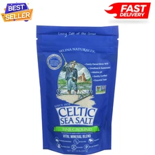 Celtic Sea Salt Fine Ground Resealable Bag - 8 Oz