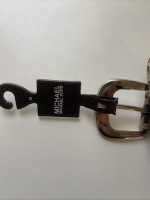 michael kors belt women medium Gray/silver NWOT | eBay display picture 1