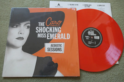 CARO EMERALD   THE SHOCKING MISS EMERALD (ACOUSTIC) Orange Vinyl LP  NrMINT 2014