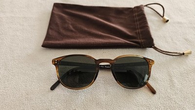 Oliver Peoples Sonnenbrille braunes Gestell polarisiert. OV5219S Fairmont. Mit Koffer.