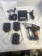 WORX WX176L.8 Switchdriver 20V Drill & Driver Kit w/ 2 Chargers, 3 Batteries