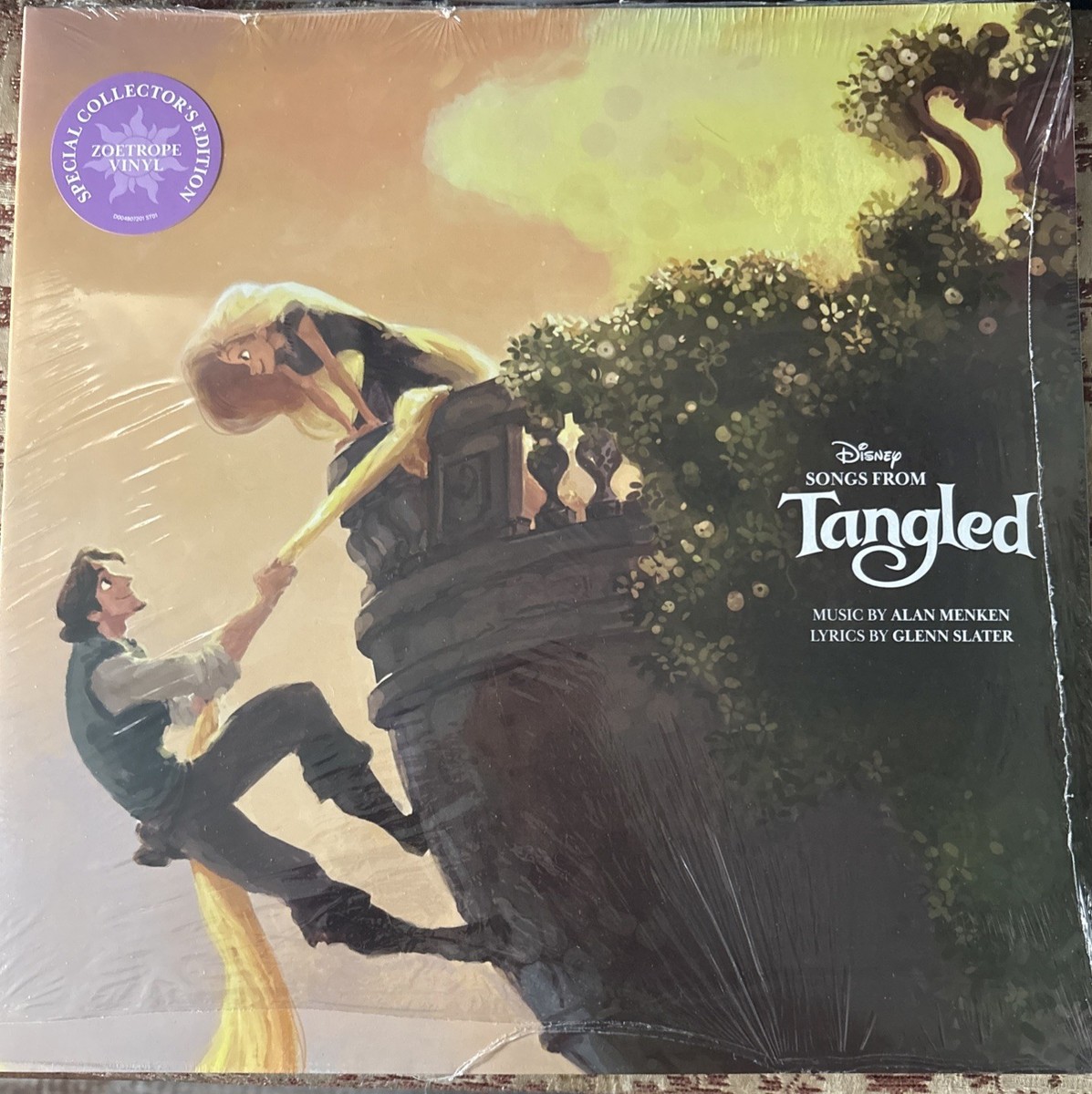 TANGLED Soundtrack ZOETROPE Sealed Picture Disc Vinyl MANDY MOORE