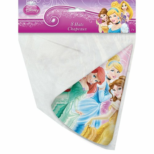 Disney Princess Party Hats, 8ct 