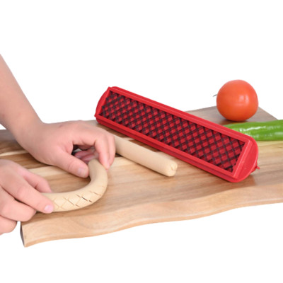 Hot Dog Slicer Hotdogs Cutter Tool Sausage Links BBQ Grill Kitchen Smoker Slot 