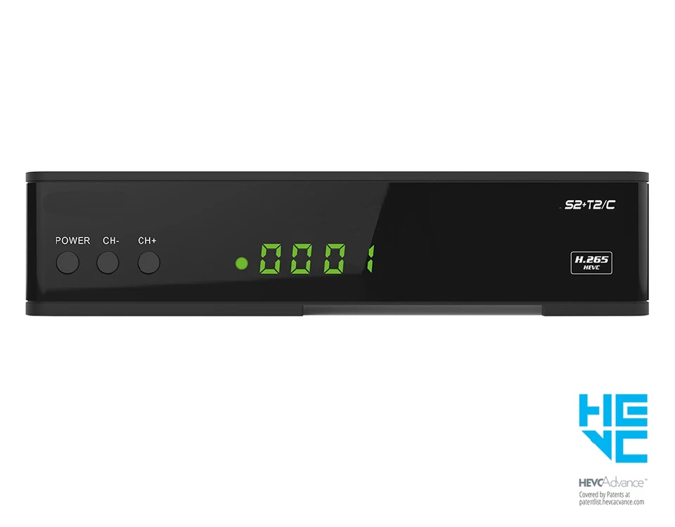 Decoder Combo Tivusat HD Satellitare Tv Sat e Digitale Terrestre Dvb-T2 Hevc 265 - Immagine 2 di 4
