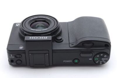 Ricoh GX200 12.1MP Compact Digital Camera Color Black With Battery