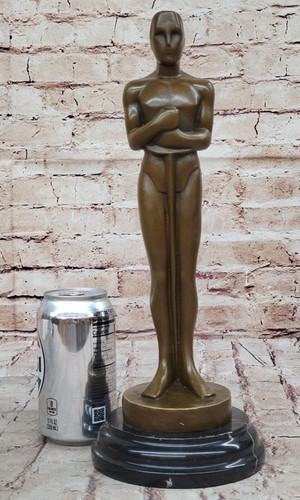 Auszeichnungen Trophäe echte Statue Bronzeskulptur für Sammler Kunstwerk Heißguss Dekor - Bild 2 von 10