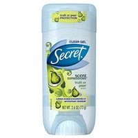 3 Pack Secret Clear Gel Antiperspirant & Deodorant Truth Or Pear Scent 2.6oz Eac on sale 3 Pack Secret Clear Gel Antiperspirant & Deodorant Truth Or Pear Scent 2.6oz Eac on sale