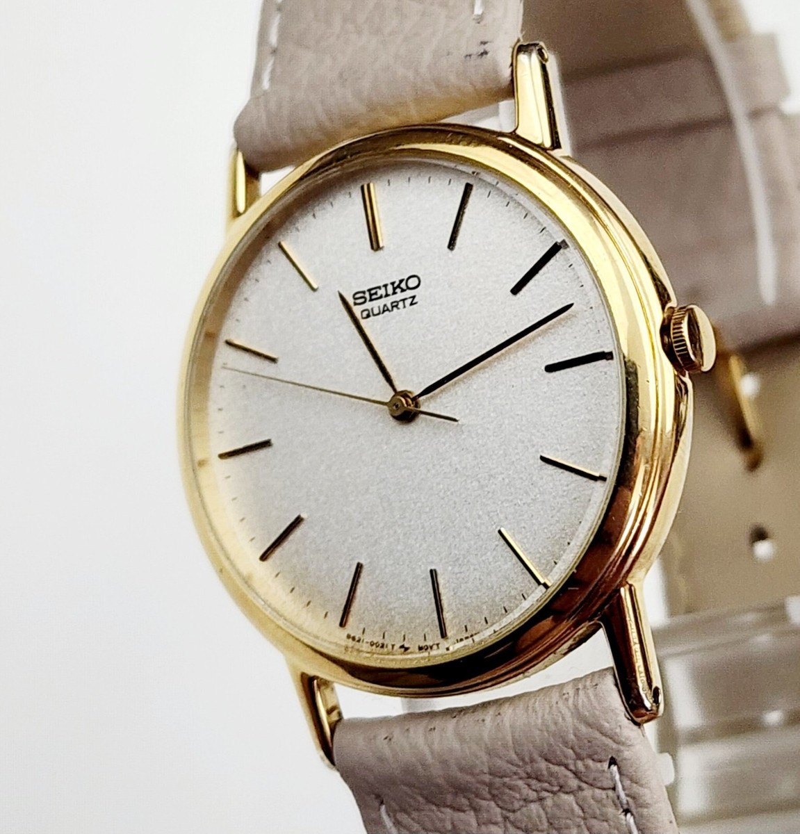 RARE,UNIQUE Men's Vintage 1981 Gold Plated Watch SEIKO 8621