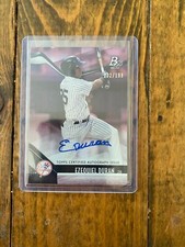 2021 Bowman Platinum Ezequiel Duran Auto Pink Refractor 132/199 Top 100 