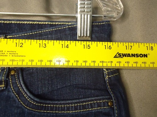 Pantalones de mezclilla Bandolino Mandie Capri talla 6 elásticos lavado medio corte de pantorrilla - Imagen 5 de 8