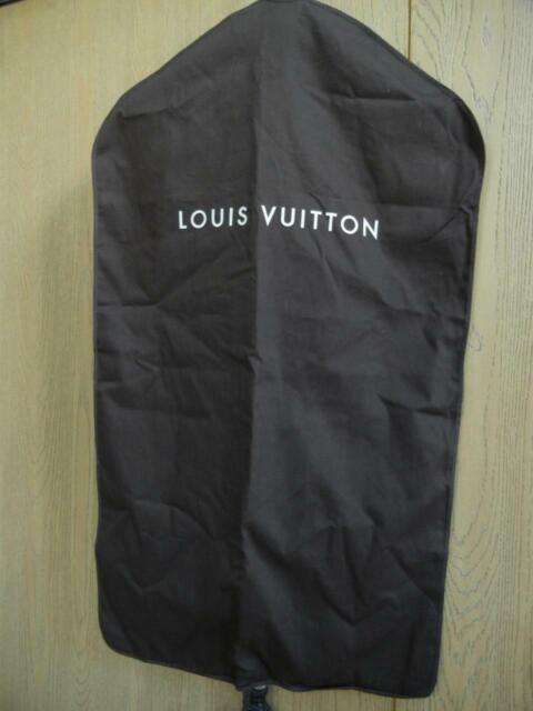 EUC AUTHENTIC LOUIS VUITTON BROWN GARMENT SUIT DRESS TRAVEL BAG MADE IN ITALY | eBay