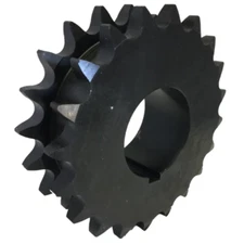 DS80Q20 20-Tooth, 80 Standard Roller Chain Split Taper Double Single Sprocket (1