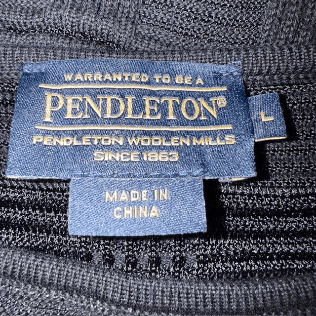 Pendleton Jamison Square Lightweight Sweater 1/2 … - image 5