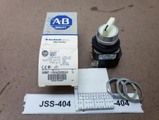 Allen Bradley 800T-16HW2KB6AX Ser U Illuminated 2 Pos Selector Switch NIB OS