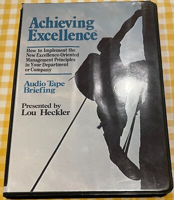 Achieving Excellence Audio Book Program by Career Track With Lou Heckler