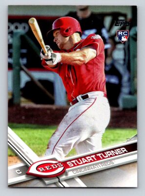 2017 Topps Update #US178 Stuart Turner Cincinnati Reds Rookie