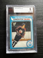 1979 TOPPS HOCKEY WAYNE GRETZKY ROOKIE RC #18 BVG 6