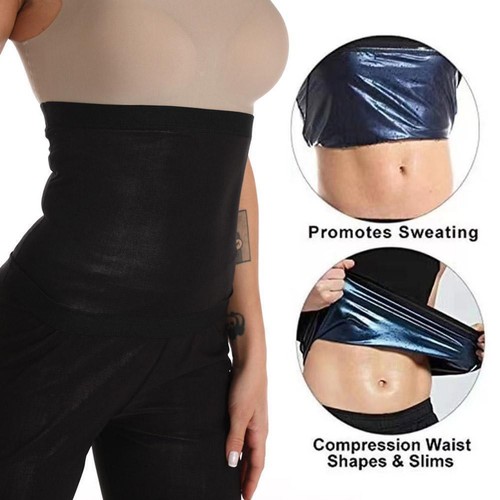 Neoprene Sauna Sweat Body Shaper Waist Trainer Sports Burner Fat BeltHO I1Y9 - Picture 12 of 21
